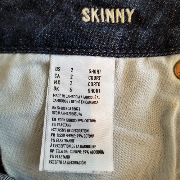 * SOLD * Ae Skinny Jeans - Picture 4 of 6
